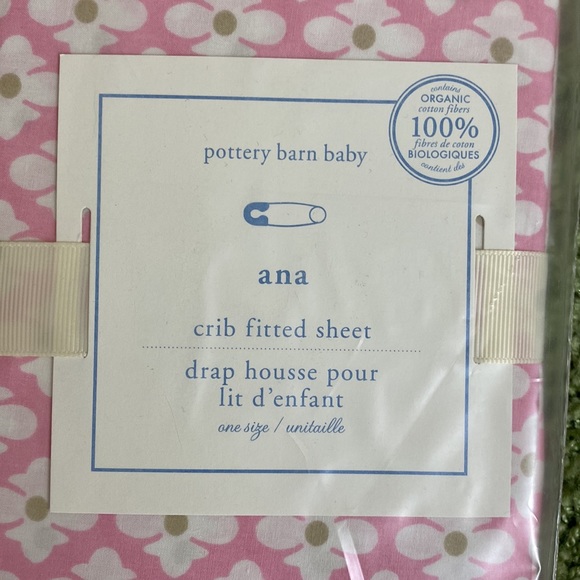NWT Pottery Barn Baby Crib Fitted Sheet - Picture 4 of 4